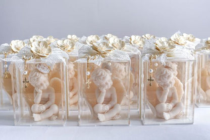 christening candles giveaways