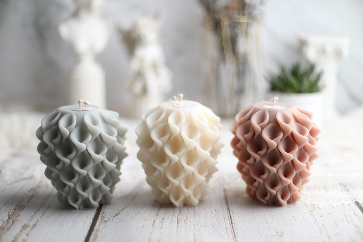 decorative soy wax candles